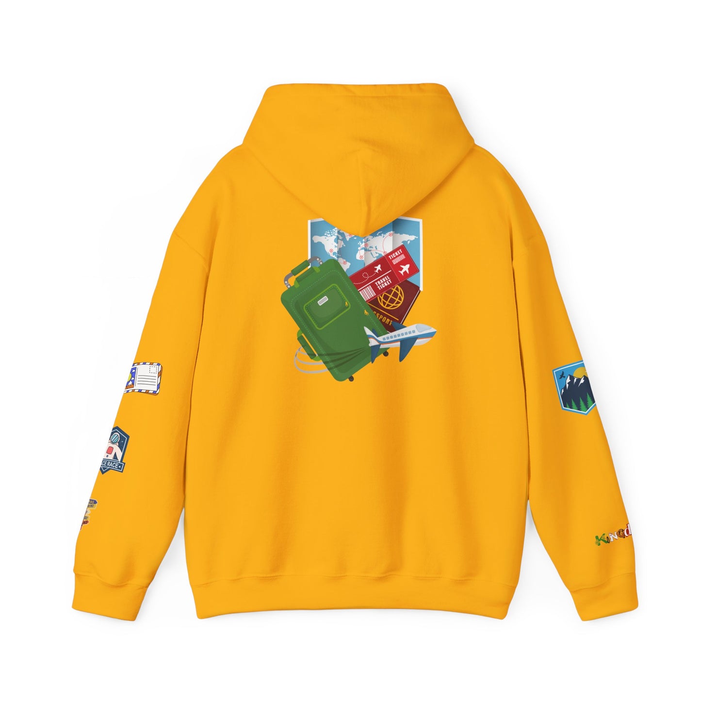 Vacation Mode Graphic Unisex Hoodie, Wanderlust Gift, Adventure Clothing, Travel Lover Pullover