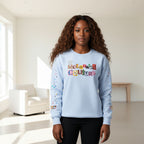 Galaxy Art Unisex Sweatshirt, Handcrafted Space Design Printify