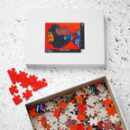 Queen's Crown Puzzle - Multiple Sizes (pieces) - Empowering Art for All Ages Printify