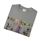Handcrafted Afro Music Graphic Unisex T-shirt, Music Lover Tee, Ethnic Graphic Shirt Printify