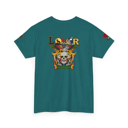 Tiger Skull Graphic Tee, Wild Animal Print Shirt for Men and Women, Alternative Art