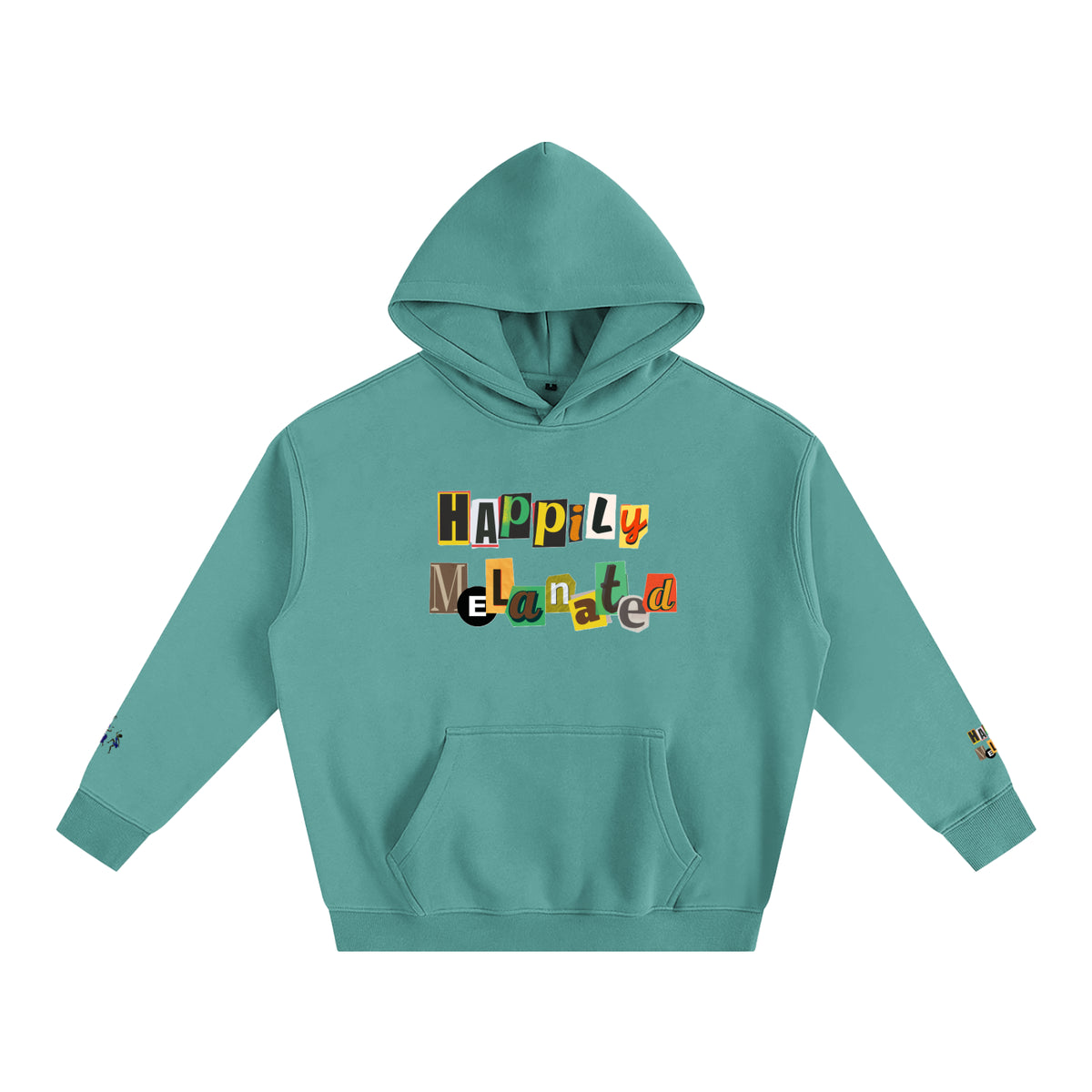 Afro Music Cartoon Unisex Oversize Fleeced Hoodie ODMPOD