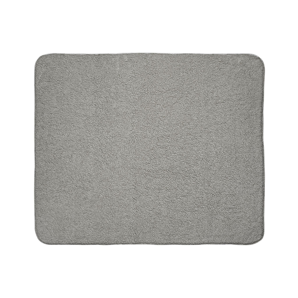 Vibrant Floral Mosaic Sherpa Blanket — Plush Fleece Throw Printify