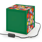 Floral Cube Lamp — Colorful Daisy Light Cube for Bedroom & Nursery Printify