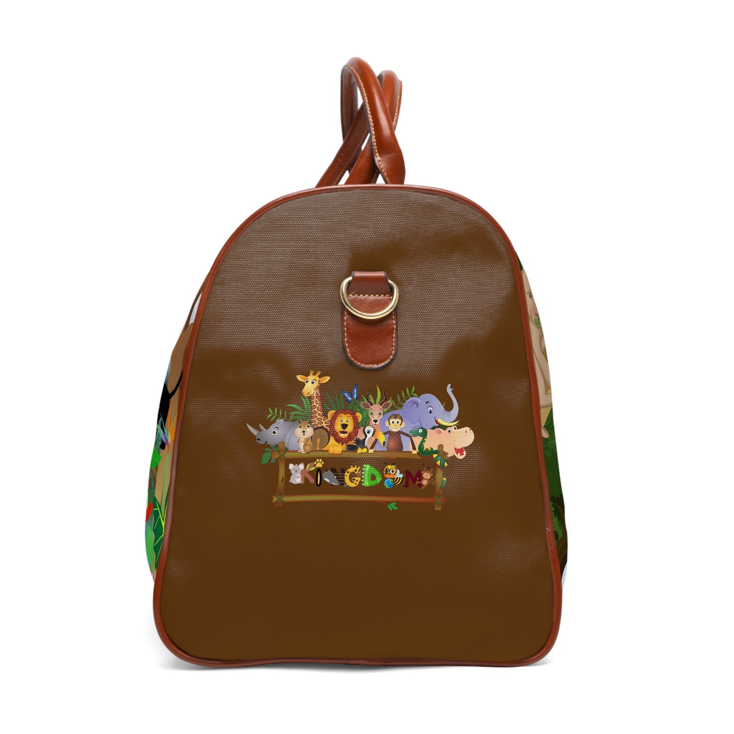 Vibrant Jungle Waterproof Travel Bag - Eco-Friendly Adventure Tote