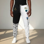 Handcrafted Afro Music Cartoon Art Unisex Joggers Printify