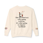 Afrocentric Graphic Sweatshirt - Black Art Unisex Lightweight Crewneck Printify