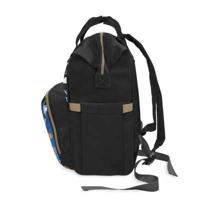 Ocean Adventure Multifunctional Diaper Backpack