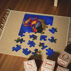Kids' 30-Piece Africa Puzzle - Colorful Educational Fun Printify