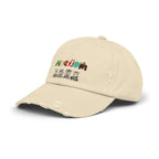 Graphic animal-themed Unisex Distressed Cap Printify