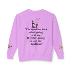 Afrocentric Graphic Sweatshirt - Black Art Unisex Lightweight Crewneck Printify