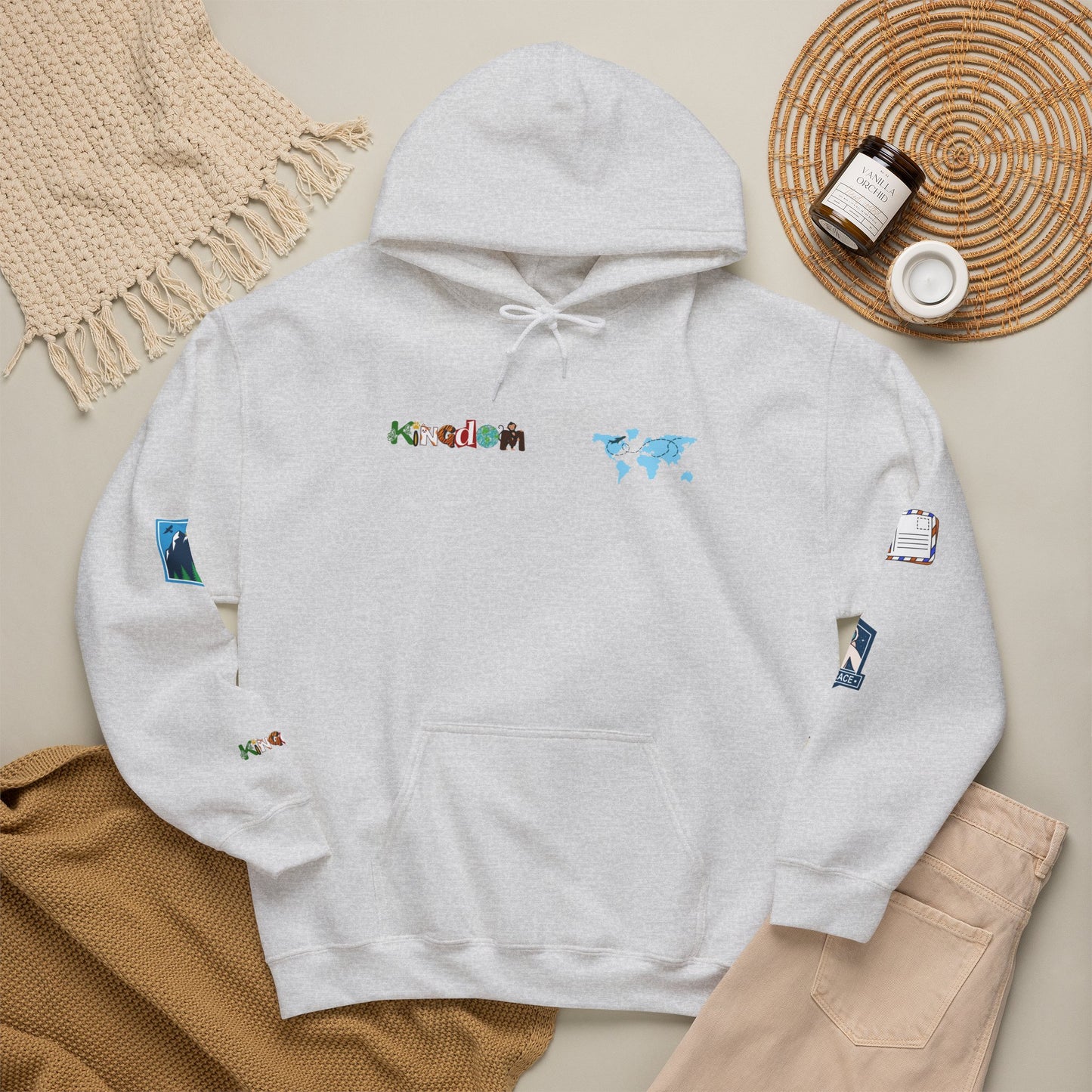Vacation Mode Graphic Unisex Hoodie, Wanderlust Gift, Adventure Clothing, Travel Lover Pullover