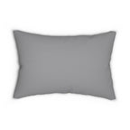 Cozy Wildlife Lumbar Pillow - Nature-Inspired Panda & Elephant Design Printify