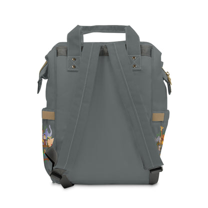 Eco-Friendly Panda Design Diaper Backpack for Parents on the Go