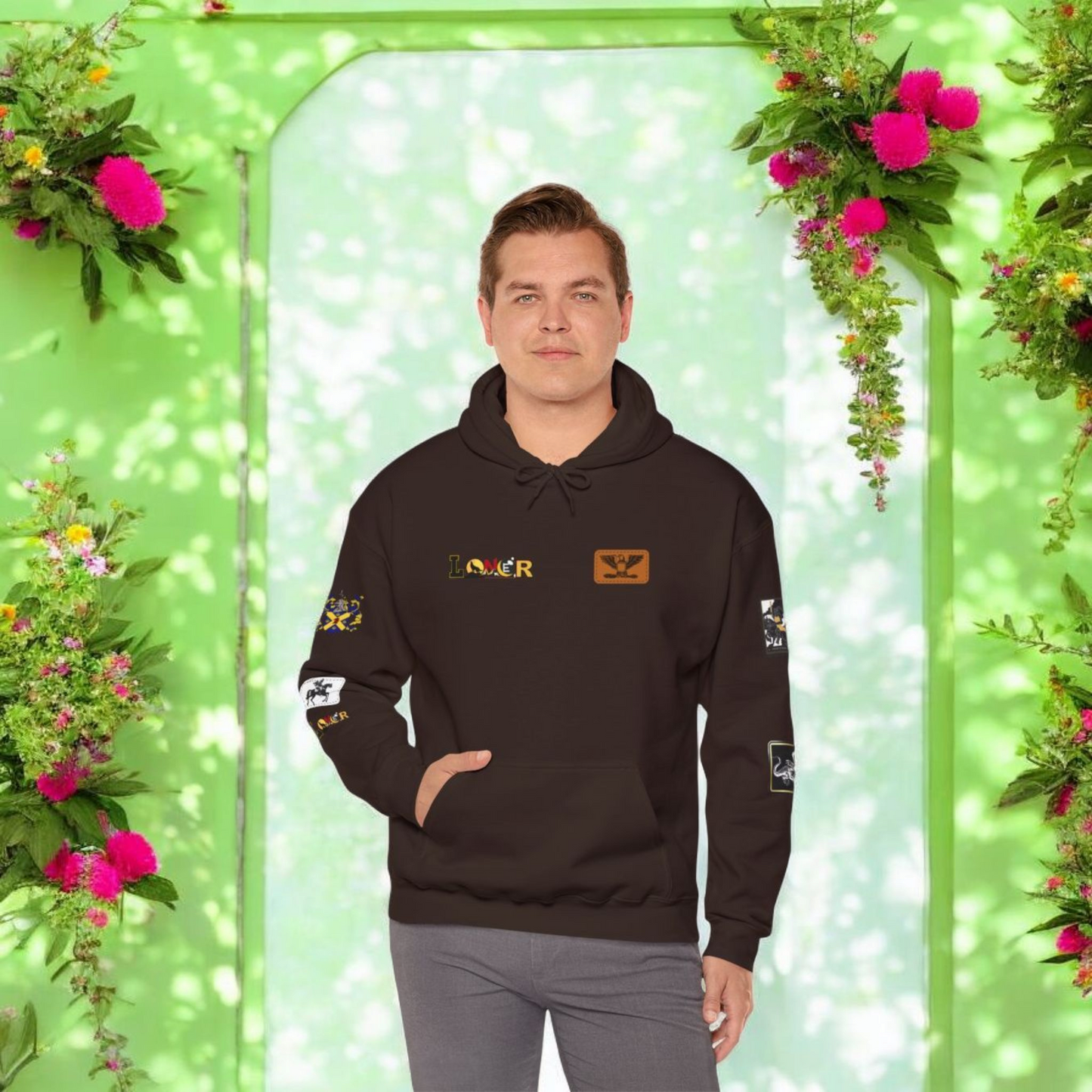 Medieval Themed Hoodie, Knights and Dragon Fans, Unisex Sweatshirt