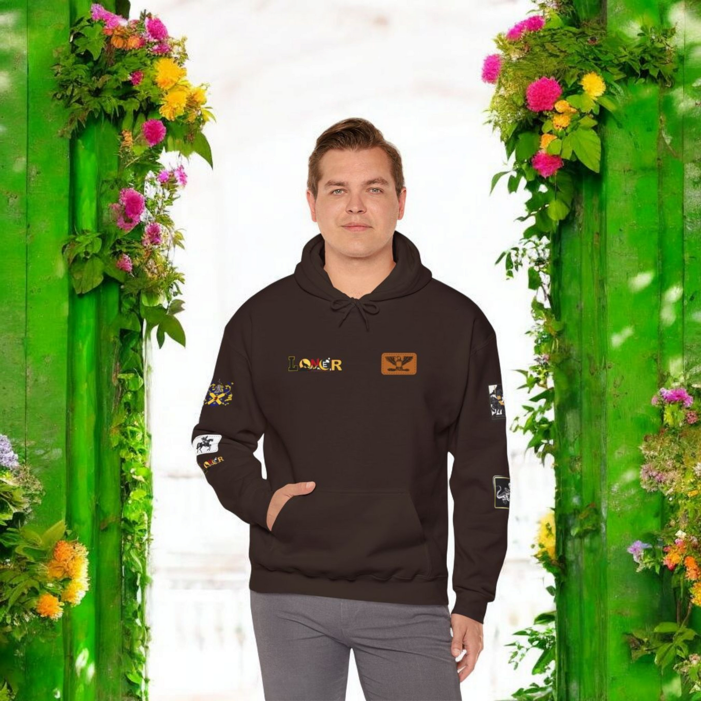 Medieval Themed Hoodie, Knights and Dragon Fans, Unisex Sweatshirt