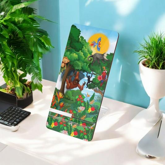 Colorful Jungle Smartphone Display Stand