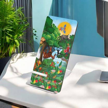 Colorful Jungle Smartphone Display Stand