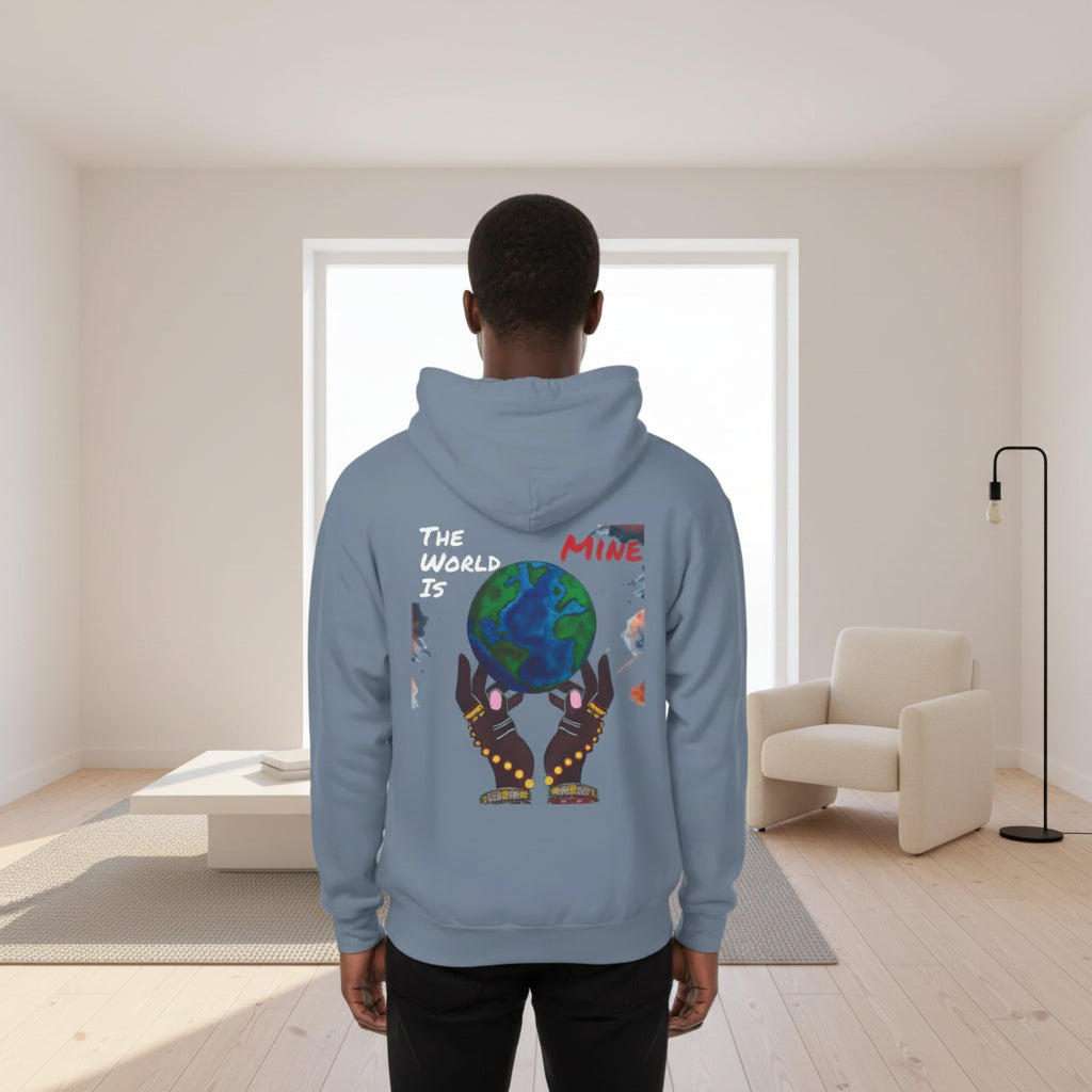 Galactic Art Unisex Hoodie, Space Design Pullover Sweatshirt, Celestial Sweatshirt