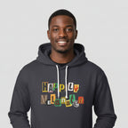 Galactic Art Unisex Hoodie, Space Design Pullover Sweatshirt, Celestial Sweatshirt Printify