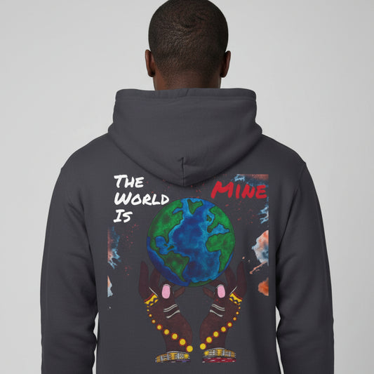 Galactic Art Unisex Hoodie, Space Design Pullover Sweatshirt, Celestial Sweatshirt