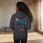 Galactic Art Unisex Hoodie, Space Design Pullover Sweatshirt, Celestial Sweatshirt Printify