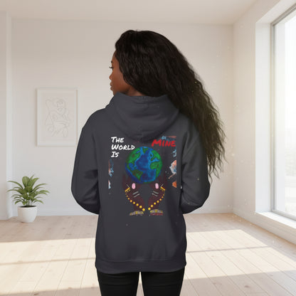 Galactic Art Unisex Hoodie, Space Design Pullover Sweatshirt, Celestial Sweatshirt