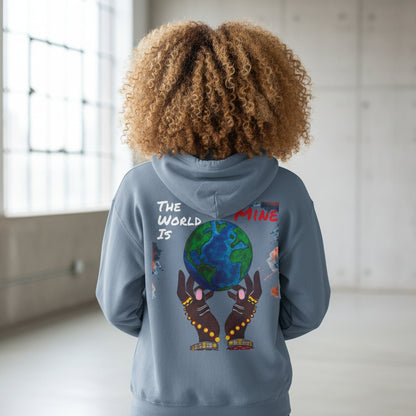 Galactic Art Unisex Hoodie, Space Design Pullover Sweatshirt, Celestial Sweatshirt