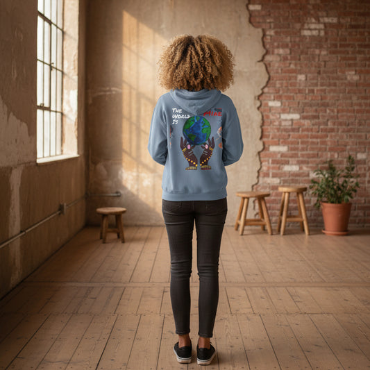 Galactic Art Unisex Hoodie, Space Design Pullover Sweatshirt, Celestial Sweatshirt