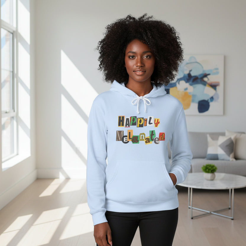 African Continent Art Graphic Unisex Hoodie, Lightweight Sweatshirt
