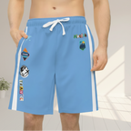 Adventure-Inspired Athletic Shorts, Casual Gym Wear, Perfect for Summer Activities Printify