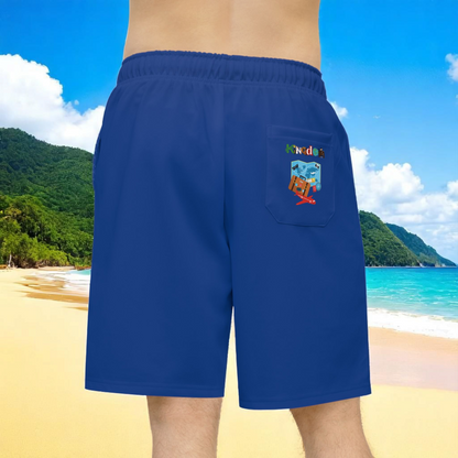 Travel Themed Athletic Shorts, Unisex Casual Gym Wear, Perfect for Summer Activities