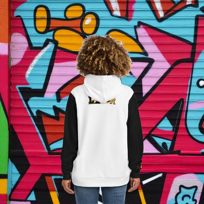 Stylish Dragon Hoodie, Unique Fashion Sweatshirt, AOP Design, Trendy Streetwear