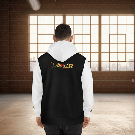 Stylish Dragon Hoodie, Unique Fashion Sweatshirt, AOP Design, Trendy Streetwear