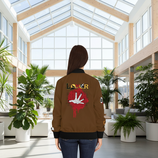 Gothic Jacket, Graphic Women's Coat, 3D Art Outerwear, Unique Hand Art Jacket