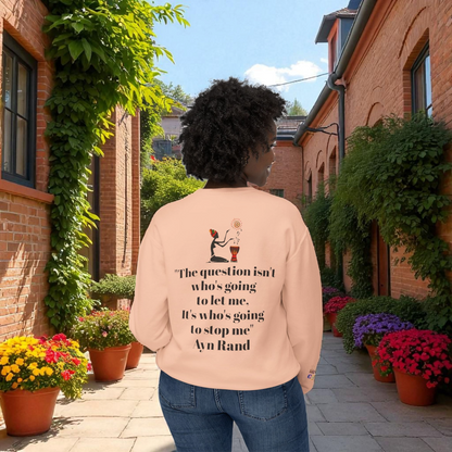 Afrocentric Graphic Sweatshirt - Black Art Unisex Lightweight Crewneck
