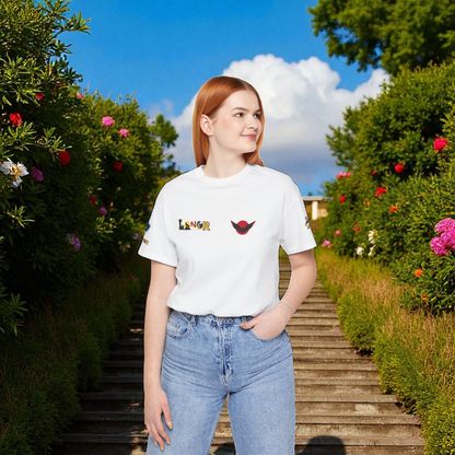 Panther Graphic Unisex Tee, Wild Animal Art Shirt, Jersey Wolf Design Top, Graphic Tee