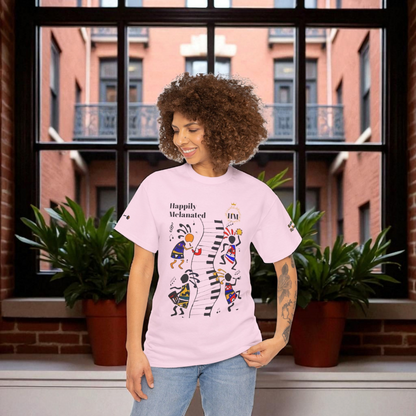 Afro Music, Piano Graphic Unisex Tee, Hand Drawn Music Shirt, Jazz Lover Gift, Musical Art