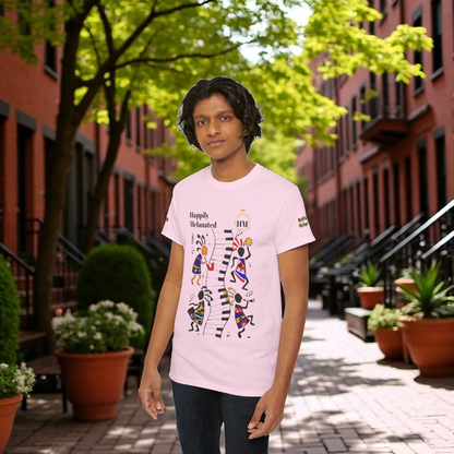 Afro Music, Piano Graphic Unisex Tee, Hand Drawn Music Shirt, Jazz Lover Gift, Musical Art