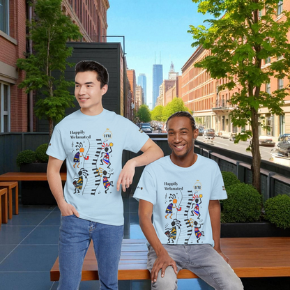 Afro Music, Piano Graphic Unisex Tee, Hand Drawn Music Shirt, Jazz Lover Gift, Musical Art