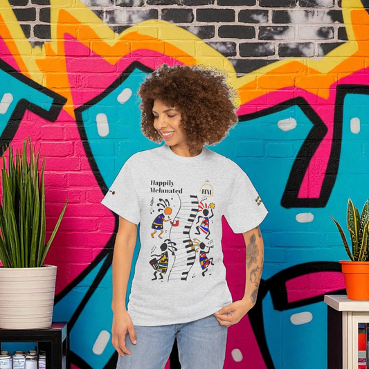 Afro Music, Piano Graphic Unisex Tee, Hand Drawn Music Shirt, Jazz Lover Gift, Musical Art