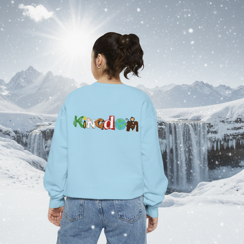 Arctic Animals, Penguins  Graphic Unisex Sweatshirt, Winter Jumper, Animal Lover Gift Printify