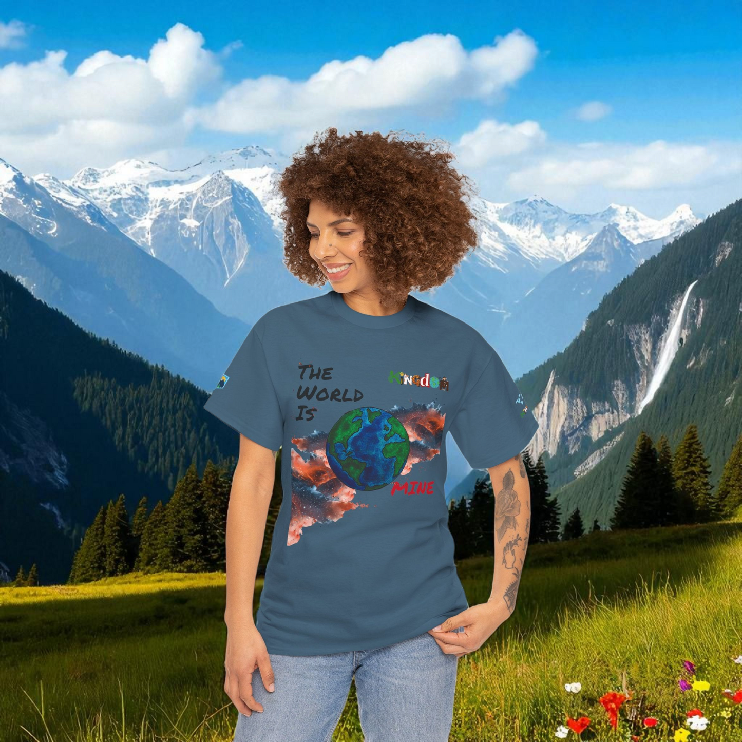 Galaxy Graphic Unisex Tee - Handcrafted Space Shirt, Cosmic Universe Top, Astronomy T-Shirt