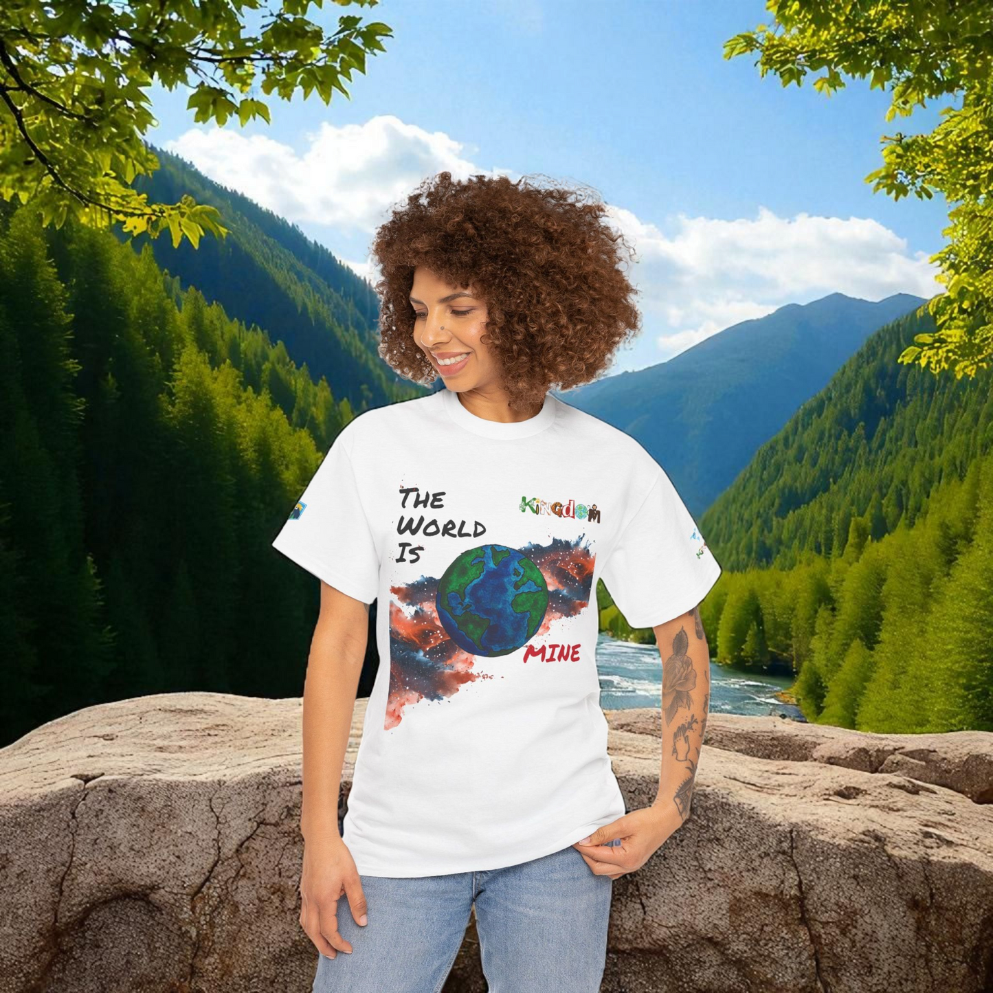 Galaxy Graphic Unisex Tee - Handcrafted Space Shirt, Cosmic Universe Top, Astronomy T-Shirt
