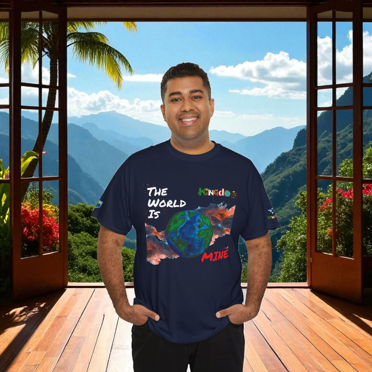 Galaxy Graphic Unisex Tee - Handcrafted Space Shirt, Cosmic Universe Top