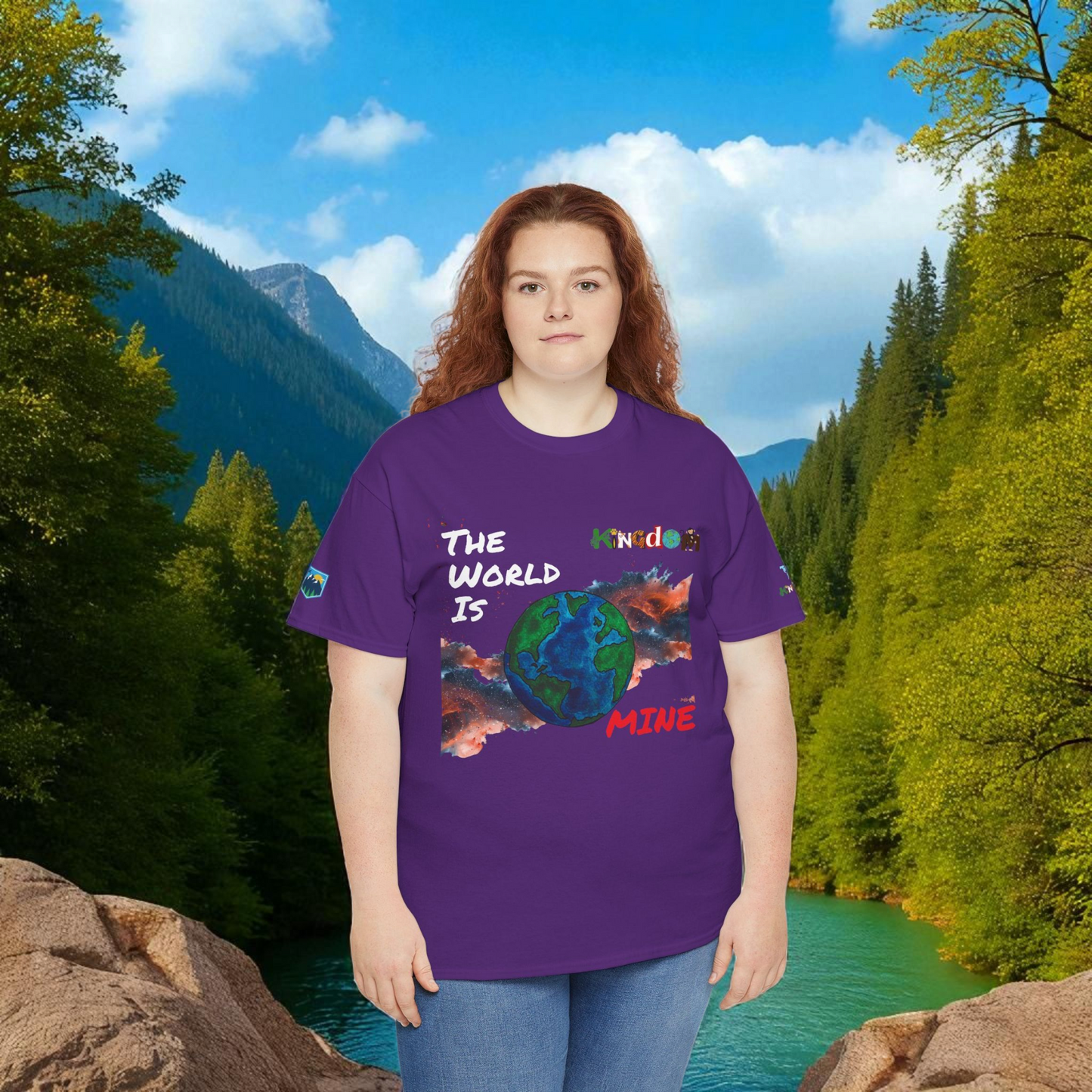 Galaxy Graphic Unisex Tee - Handcrafted Space Shirt, Cosmic Universe Top