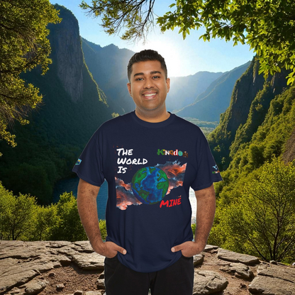 Galaxy Graphic Unisex Tee - Handcrafted Space Shirt, Cosmic Universe Top