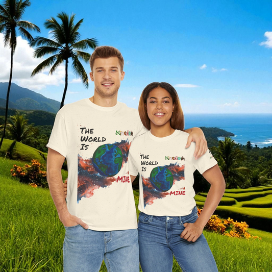 Galaxy Graphic Unisex Tee - Handcrafted Space Shirt, Cosmic Universe Top, Nebula Design Cotton Tee