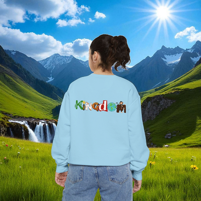 Nautical Dolphins Graphic Sweatshirt, Ocean Life Garment-Dye Jumper, Unisex Crewneck