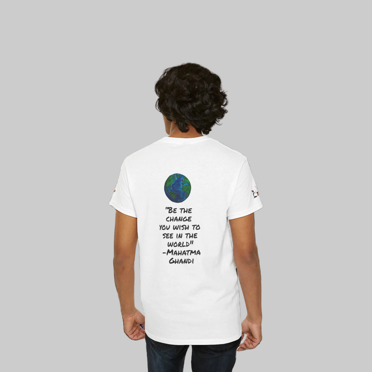 Ethnic Family Doodle Unisex Tee, Handcrafted Tshirt, Unique Family Shirt, Cultural Graphic Teee Printify